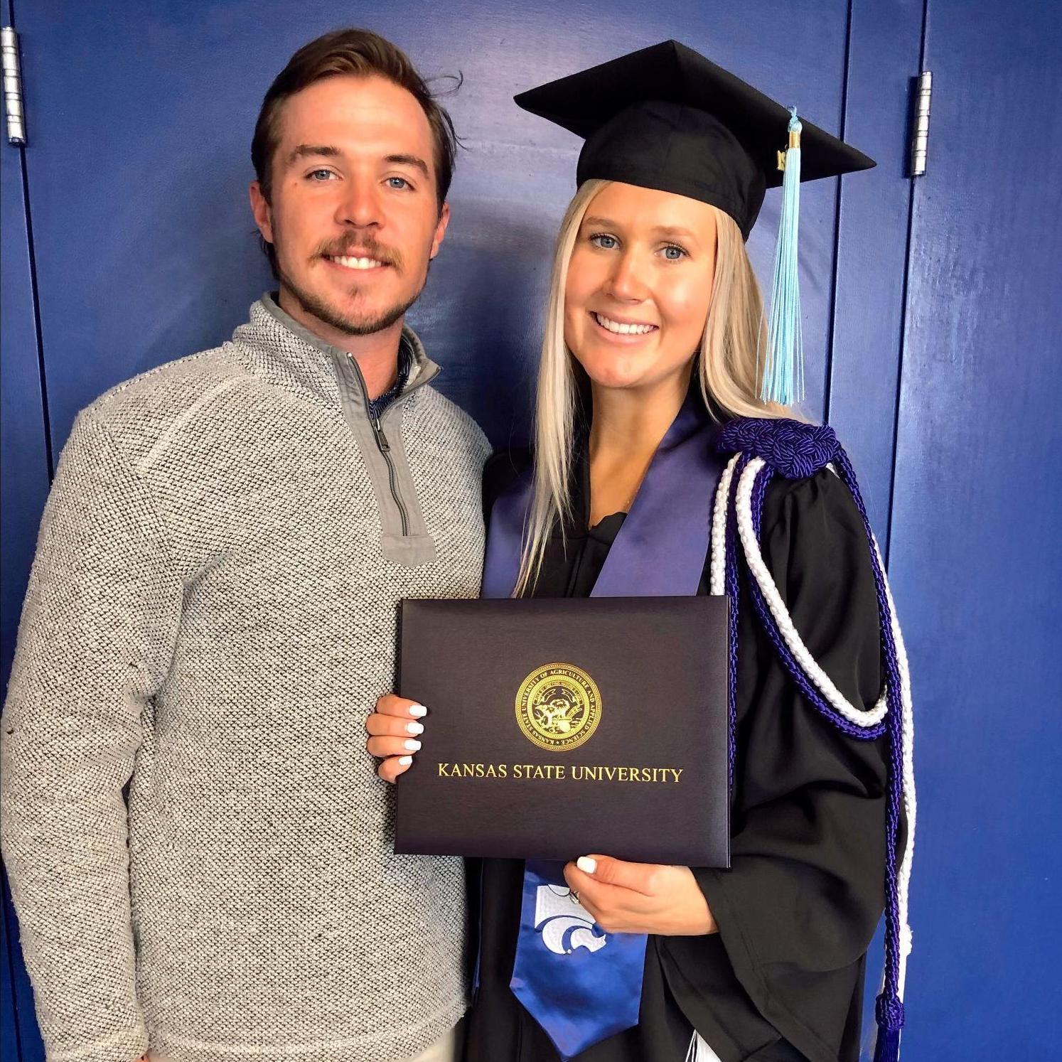 Go Cats! We both graduated from Kansas State University!