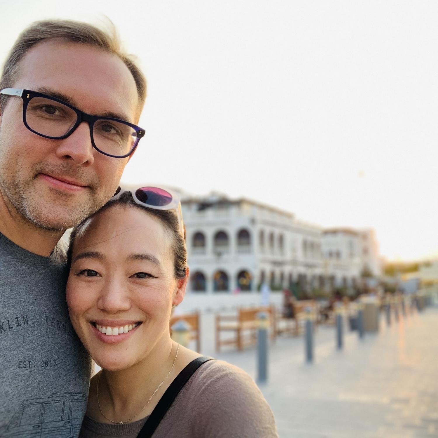 A day trip layover in Doha- where she started to fall for him!