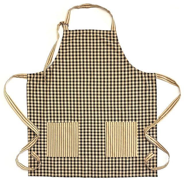 Marilee Home Homespun Cotton Hostess Apron with Gift Bag and Encouraging Tag