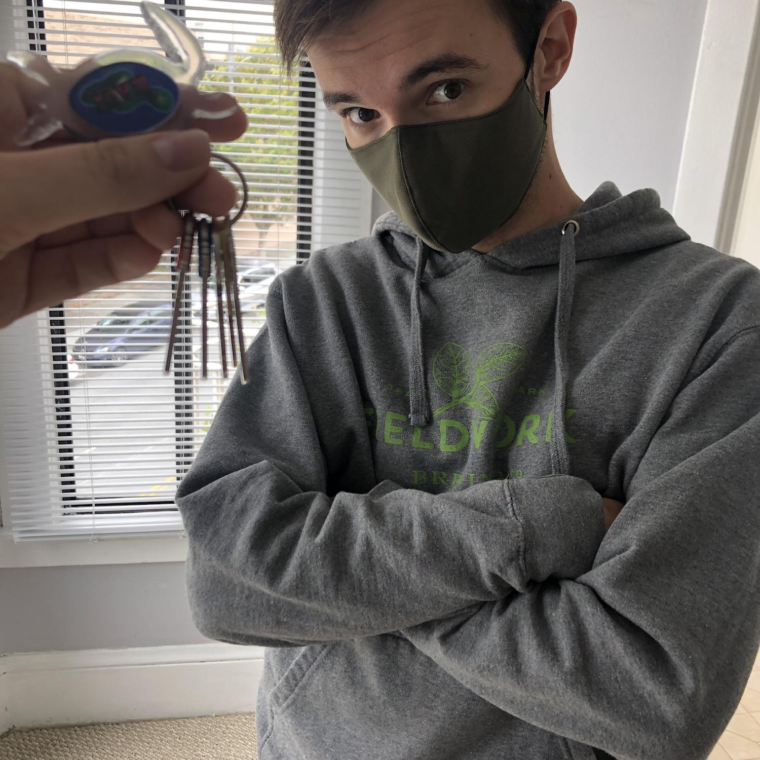 Our first apartment together! 2020