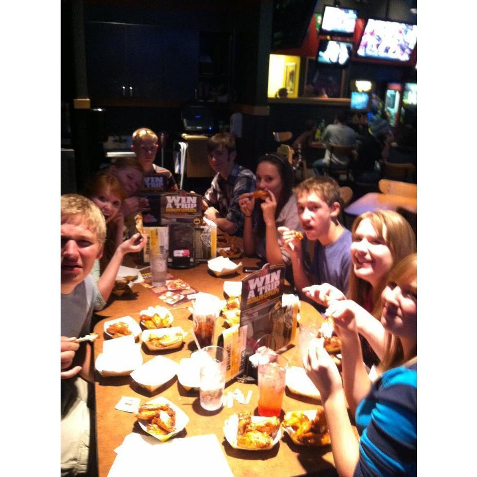 Buffalo Wild Wings was a tradition among the friend group growing up