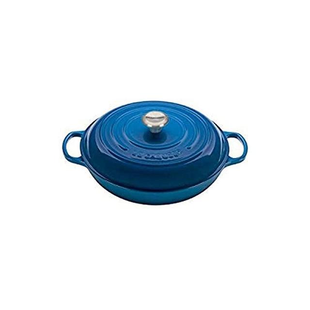 Le Creuset Enameled Cast Iron Signature Braiser, 5 qt. , Marseille