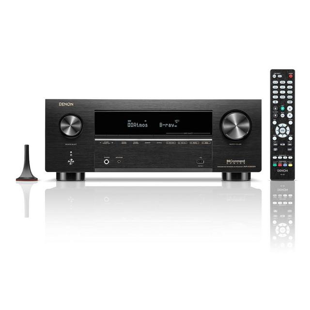 Denon AVR-X3800H 9.4-Ch Receiver - 8K UHD Home Theater AVR (105W X 9) Built-in Bluetooth, Wi-Fi & HEOS Multi-Room Streaming, Dolby Atmos, DTS:X, IMAX Enhanced & Auro 3D
