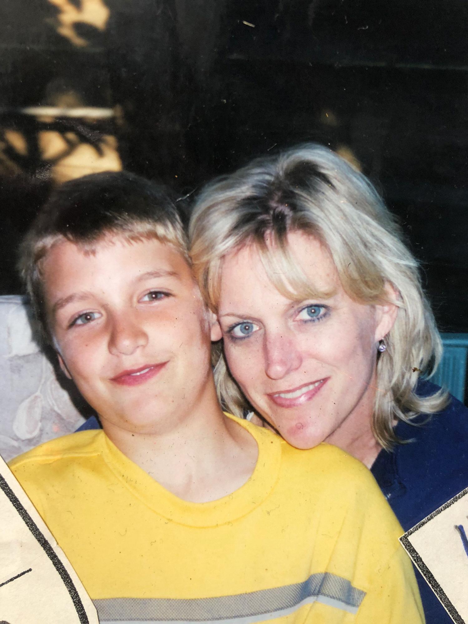 Conner and his mom, Theresa