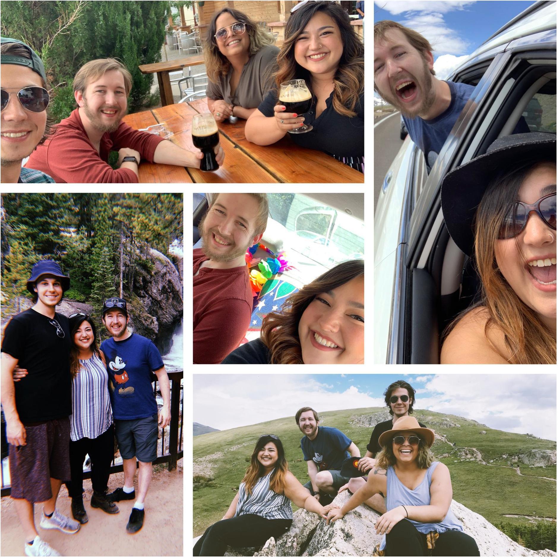 Visiting the best of friends in Denver, Colorado (Left Hand Brewing, Estes Rocky Mountain Park)