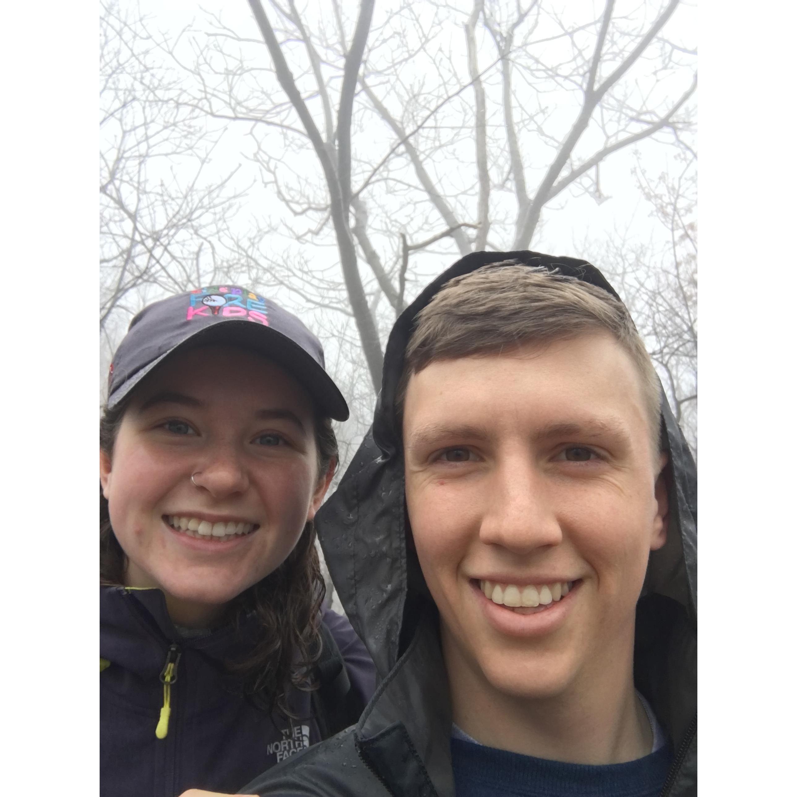 Hiking in Shenandoah in April 2017