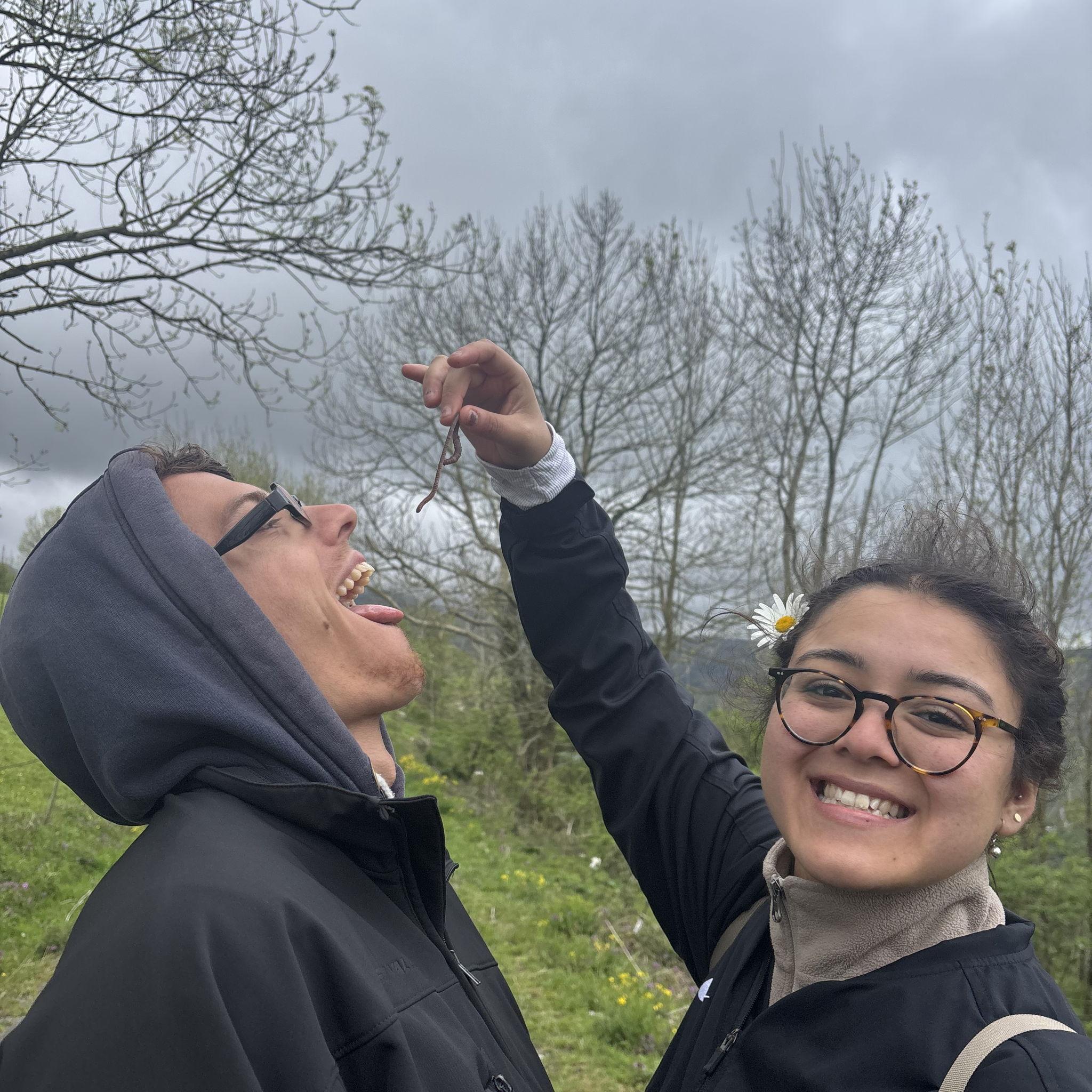 The first time hiking as a couple.