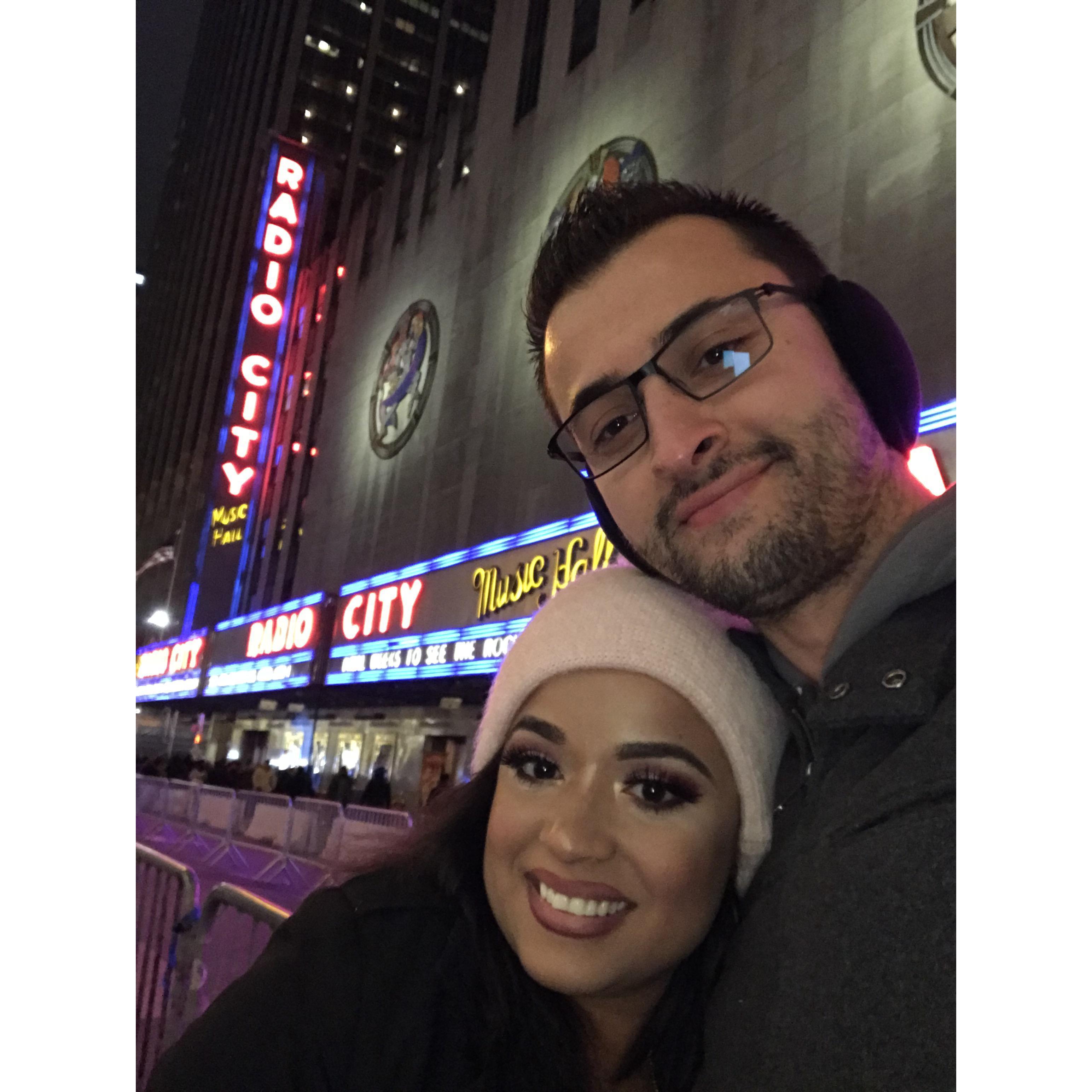 Kadir's first time at Radio City!