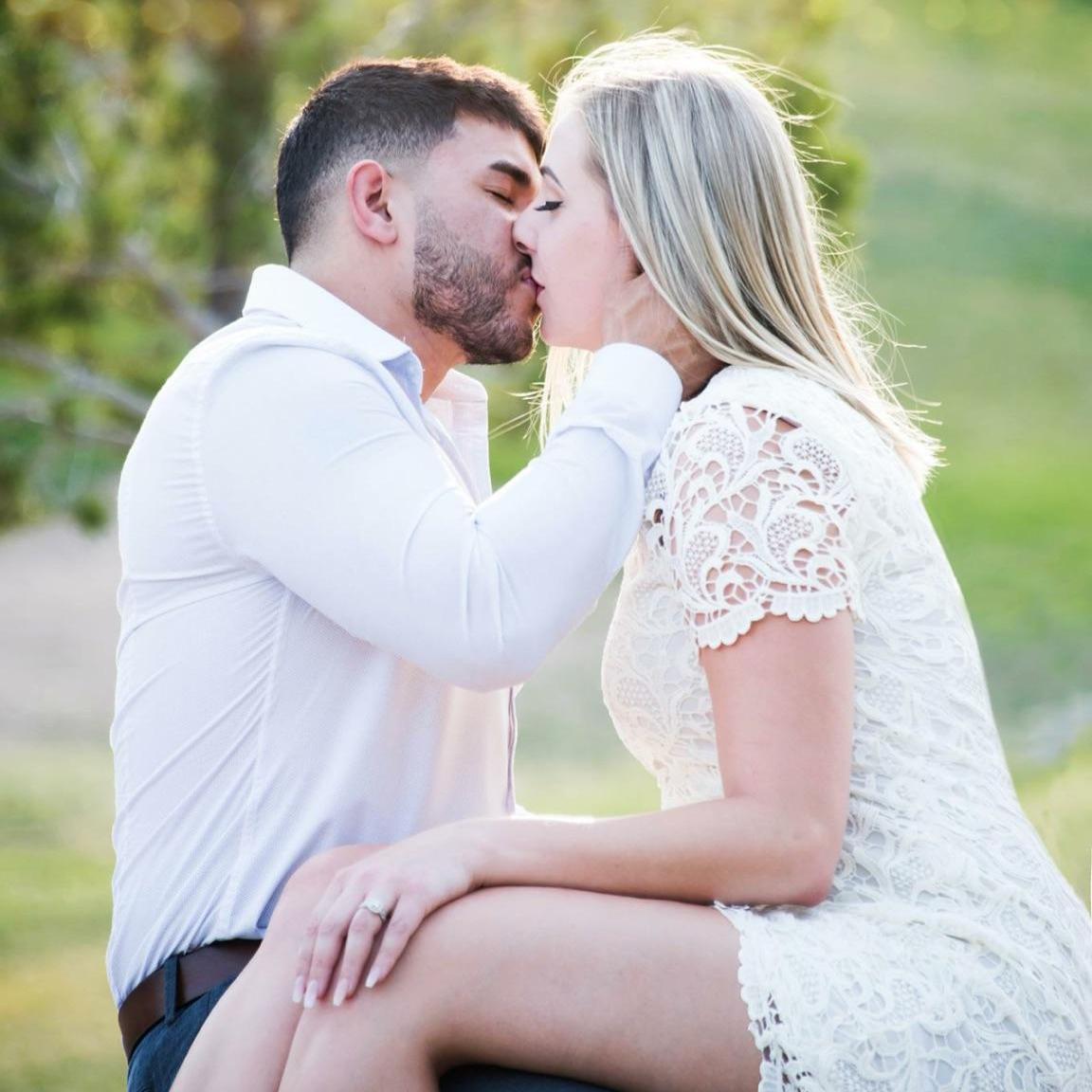 Engagement session photo