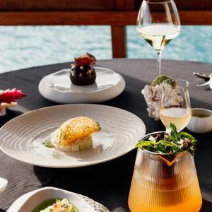 Dinner at Lagoon restaurant
