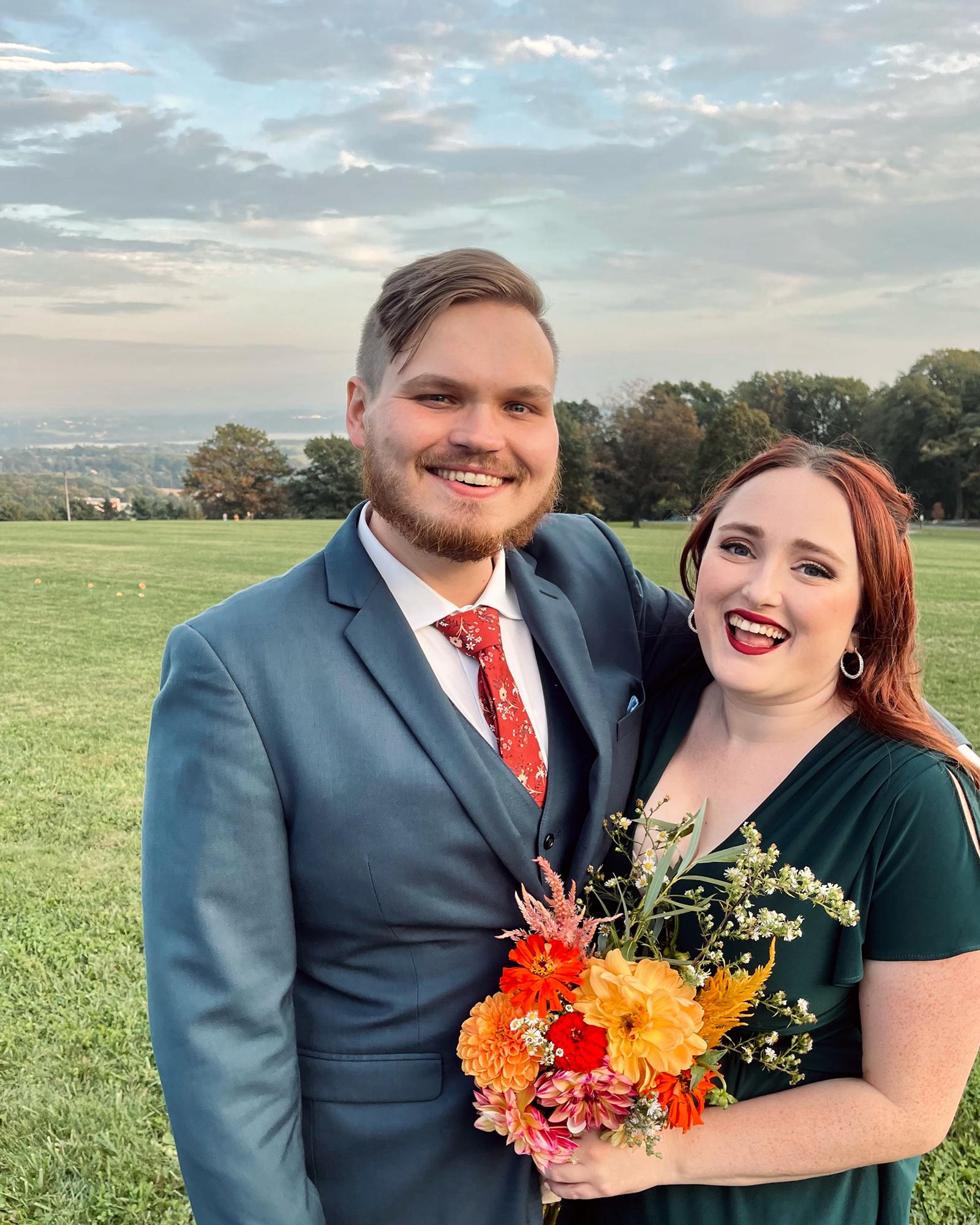 Celebrating at Brigit & Tim’s wedding
