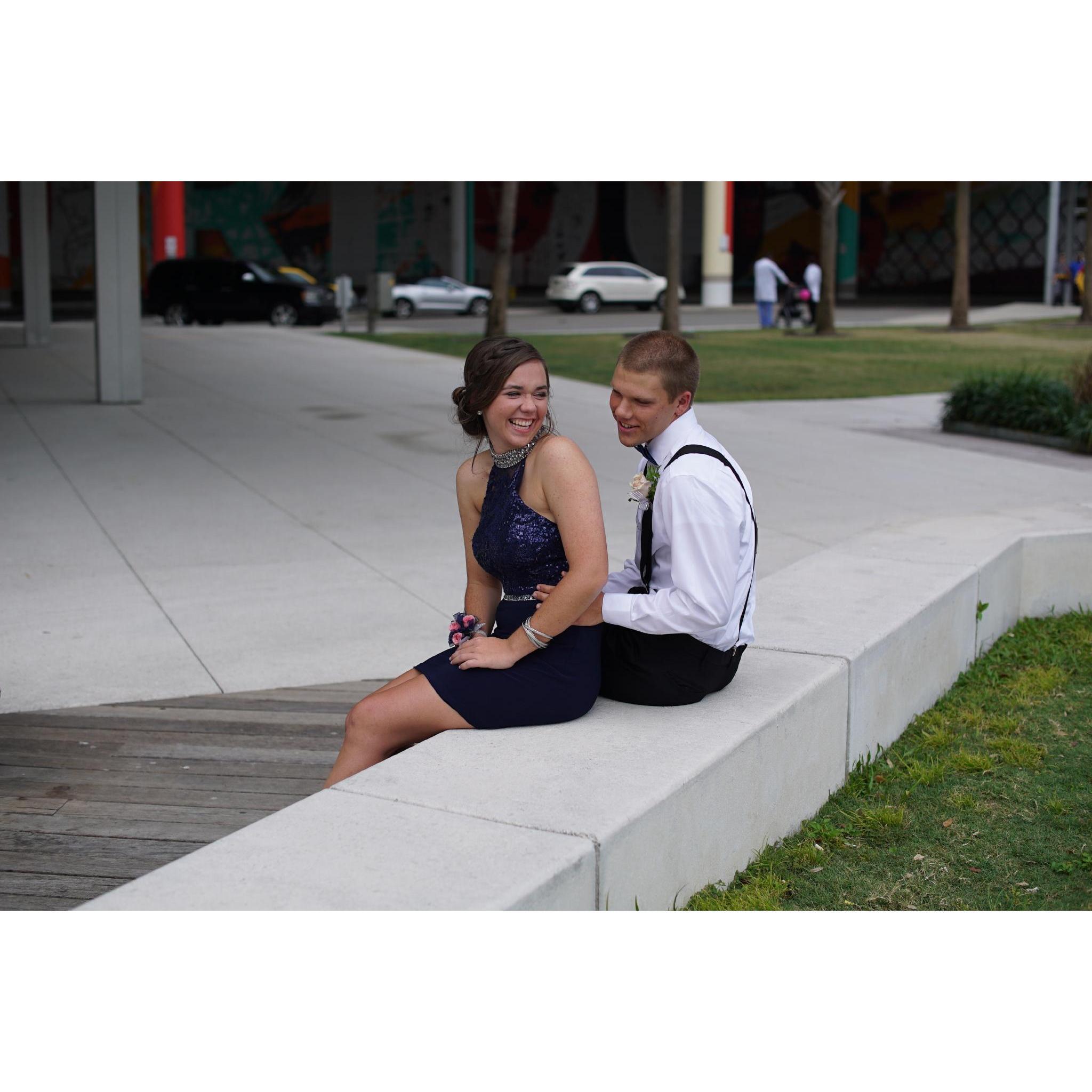 Senior year homecoming!