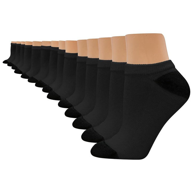 Hanes Women's Cool Comfort No-Show Socks, Moisture-Wicking Socks, 14-Pack