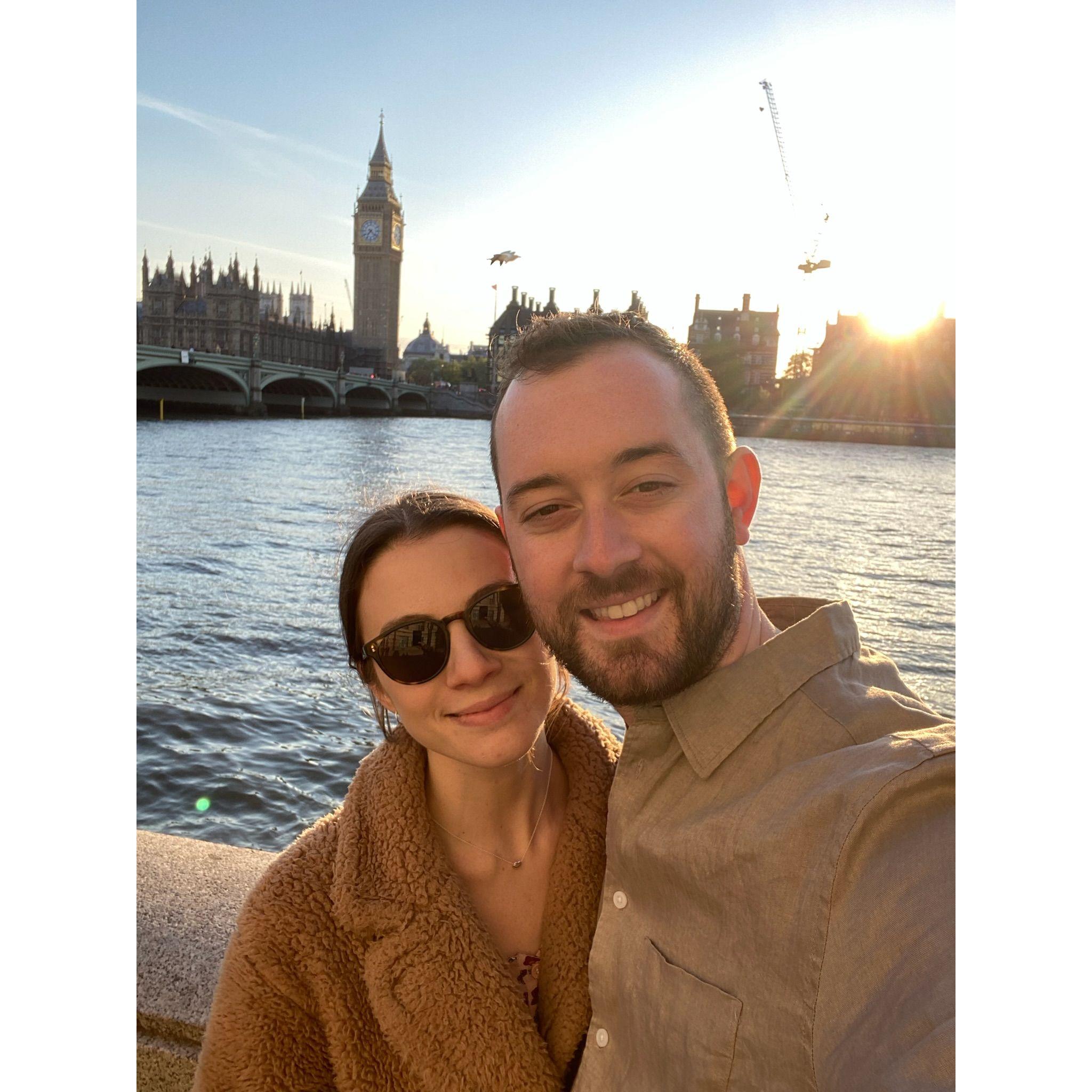 on the river thames