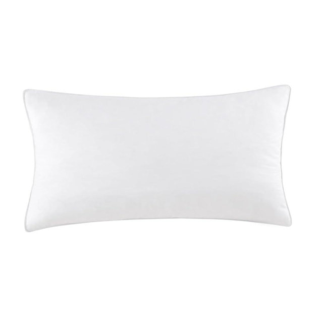 ANT-HOME 12"x20" Pillow Inserts Soft Feather Pillow Set of 1 Indoor Decorative Sofa Down Pillows Bed Pillows Couch Pillow