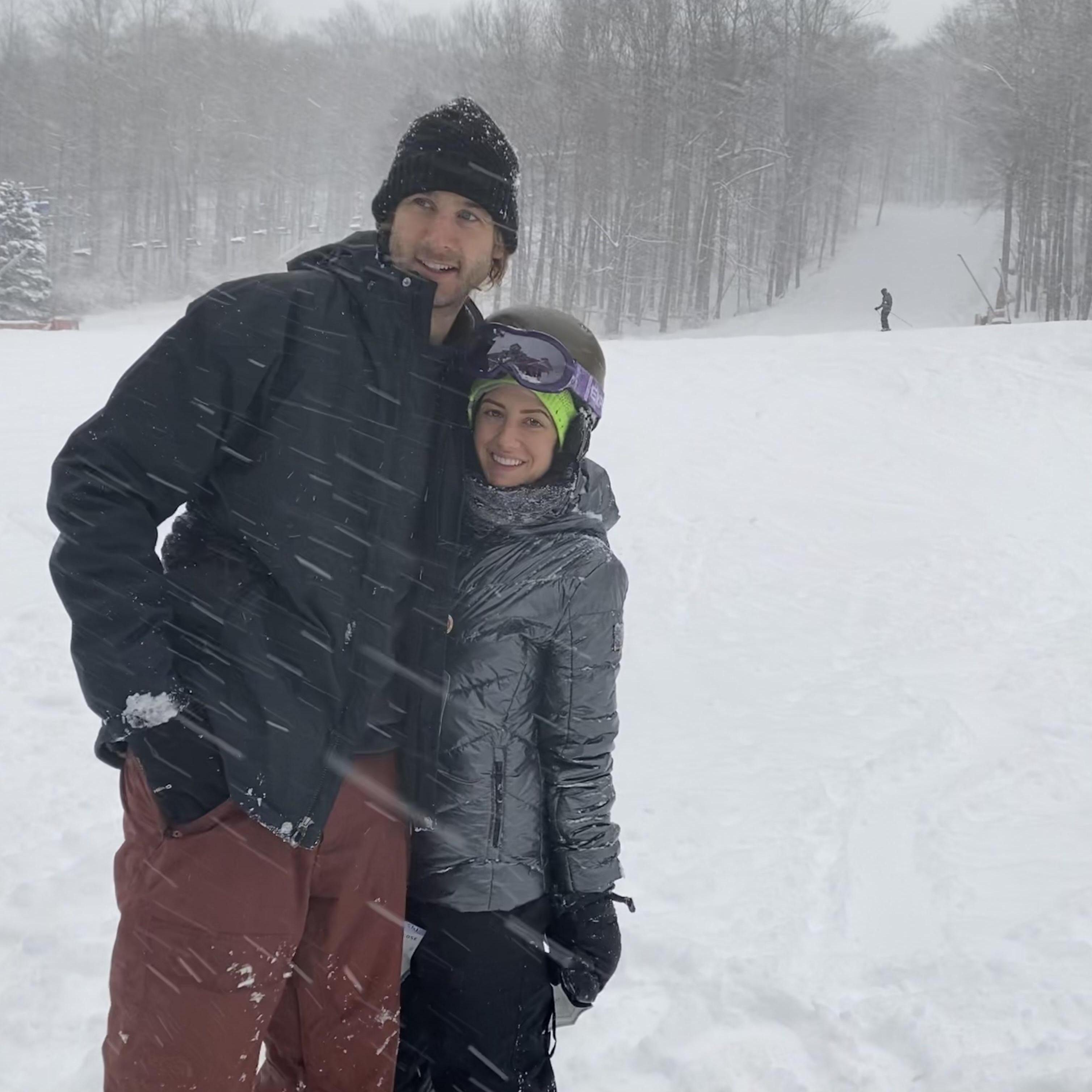 Skiing in the Poconos