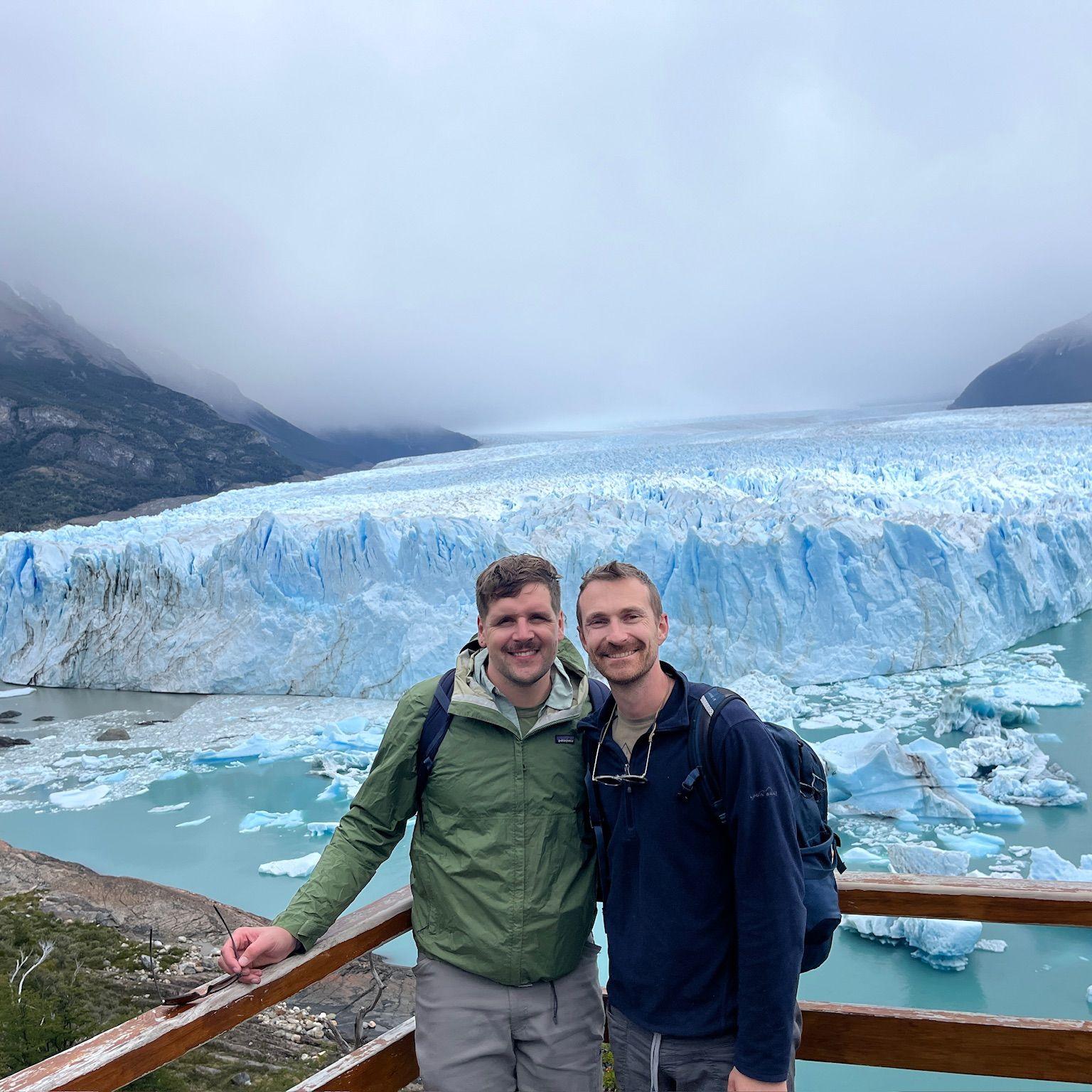 The epic Perito Moreno glacier in Patagonia