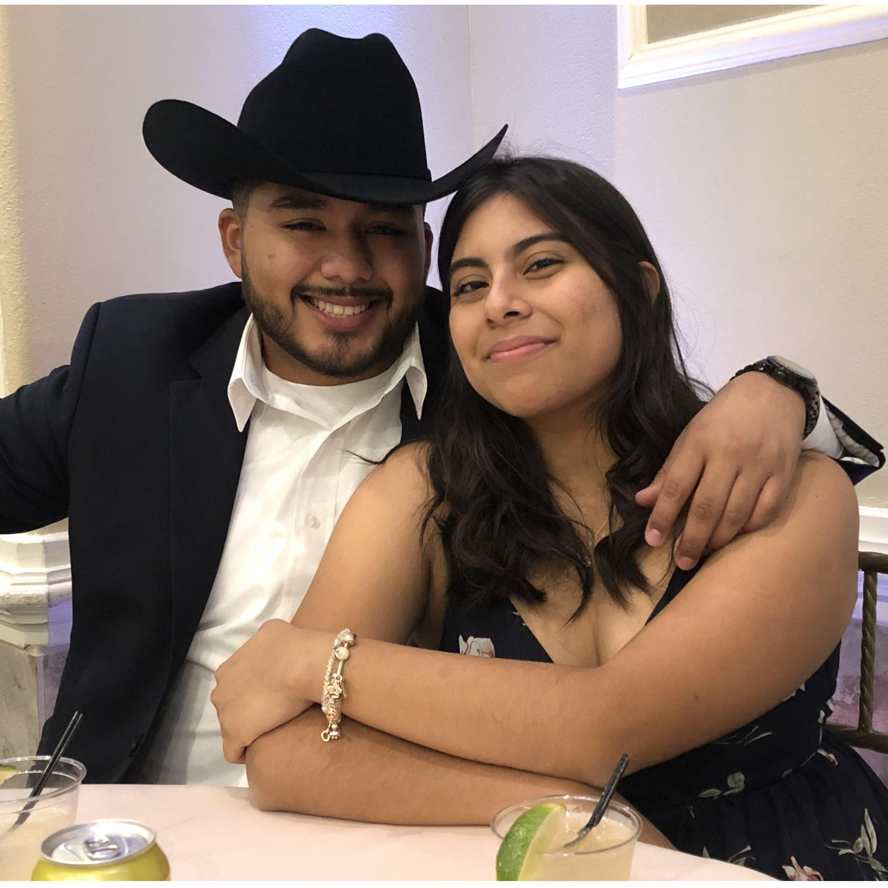 Melissa's first time in Texas