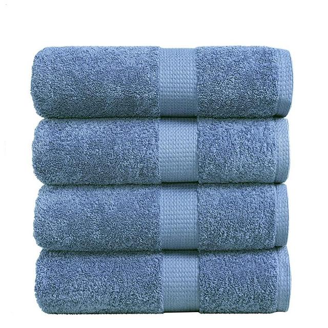 Bath Sheets Bathroom Towel Set- 4 Pack 100% Cotton Extra Large Bath Towels,  Oversized Bath Towels, Luxury Bath Towels Large Bathroom Set, Shower Towels  Bath Towel Sets for Bathroom, 35x66 - Black