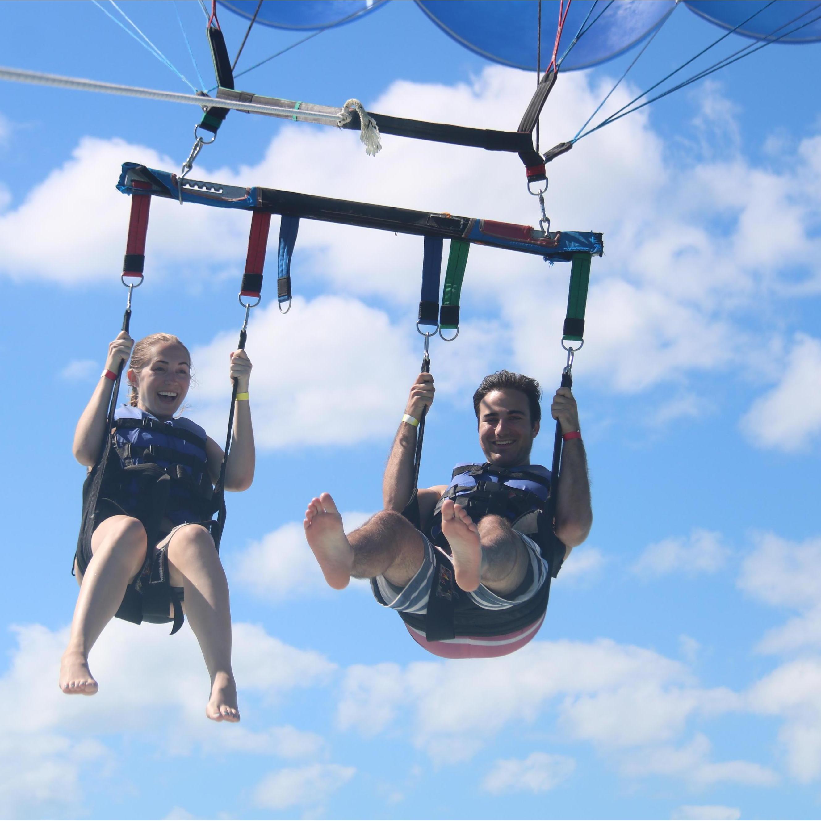 Parasailing in the keys