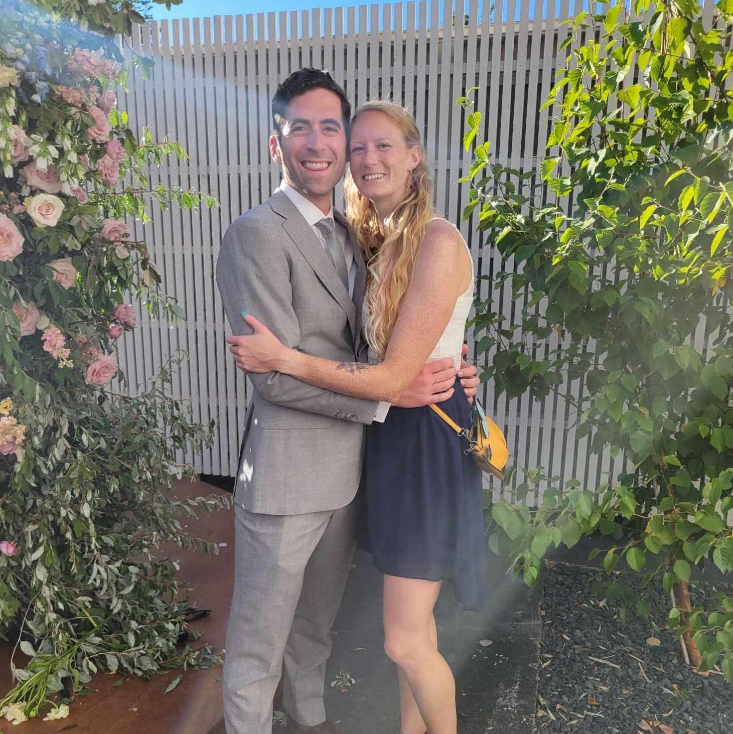 At Pat's brother's wedding