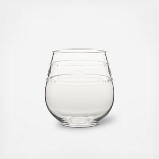 Isabella Acrylic Stemless Wine Glass