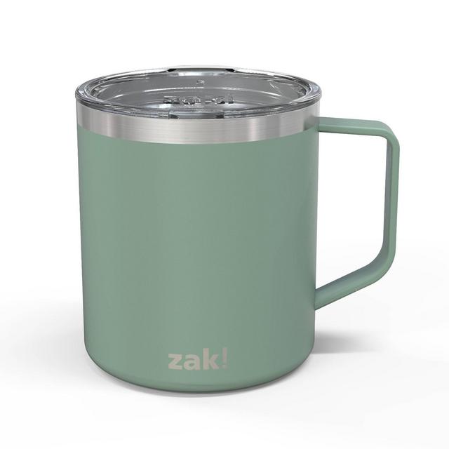 Zak! Designs 13oz Double Wall Stainless Steel Explorer Mug - Sage