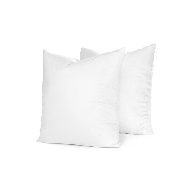 Continental Bedding Polyester Throw Pillow Inserts 26x26 Inch Pack of 2