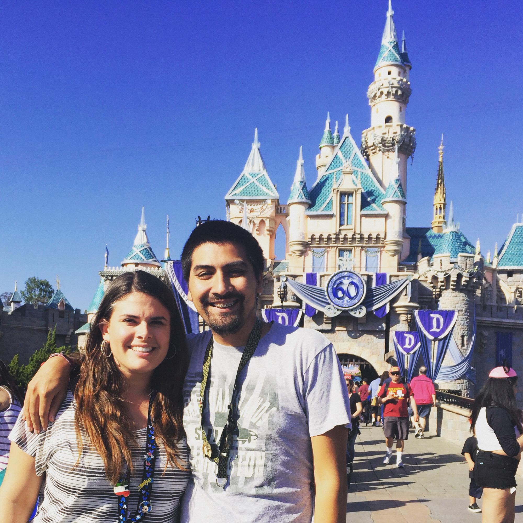 Disneyland for our 3rd anniversary!