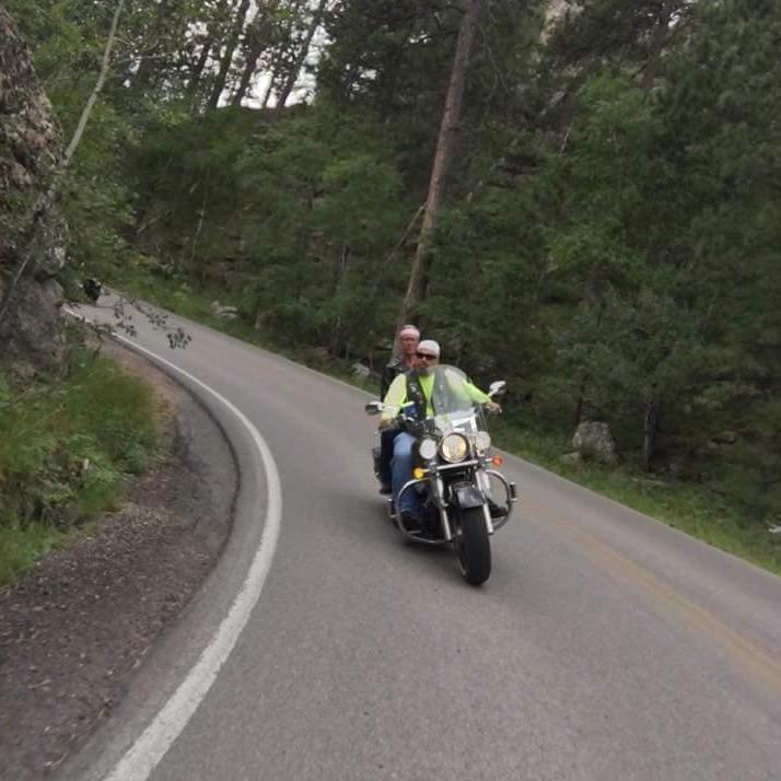Always a nice ride in the Black Hills.