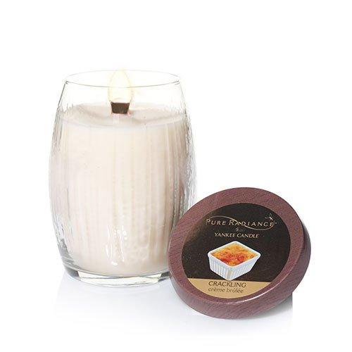 Yankee Candle Creme Brulee Large Crackling LumiWick Vase Candle