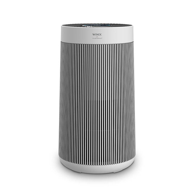 Winix T810 Large Room Air Purifier AHAM Verified for up to 410 sq ft All-in-One 4-Stage True HEPA Air Purifier with PlasmaWave Technology, Silver, Medium
