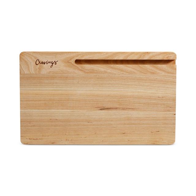 Cravings by Chrissy Teigen Wood Cutting Board with Tablet Stand