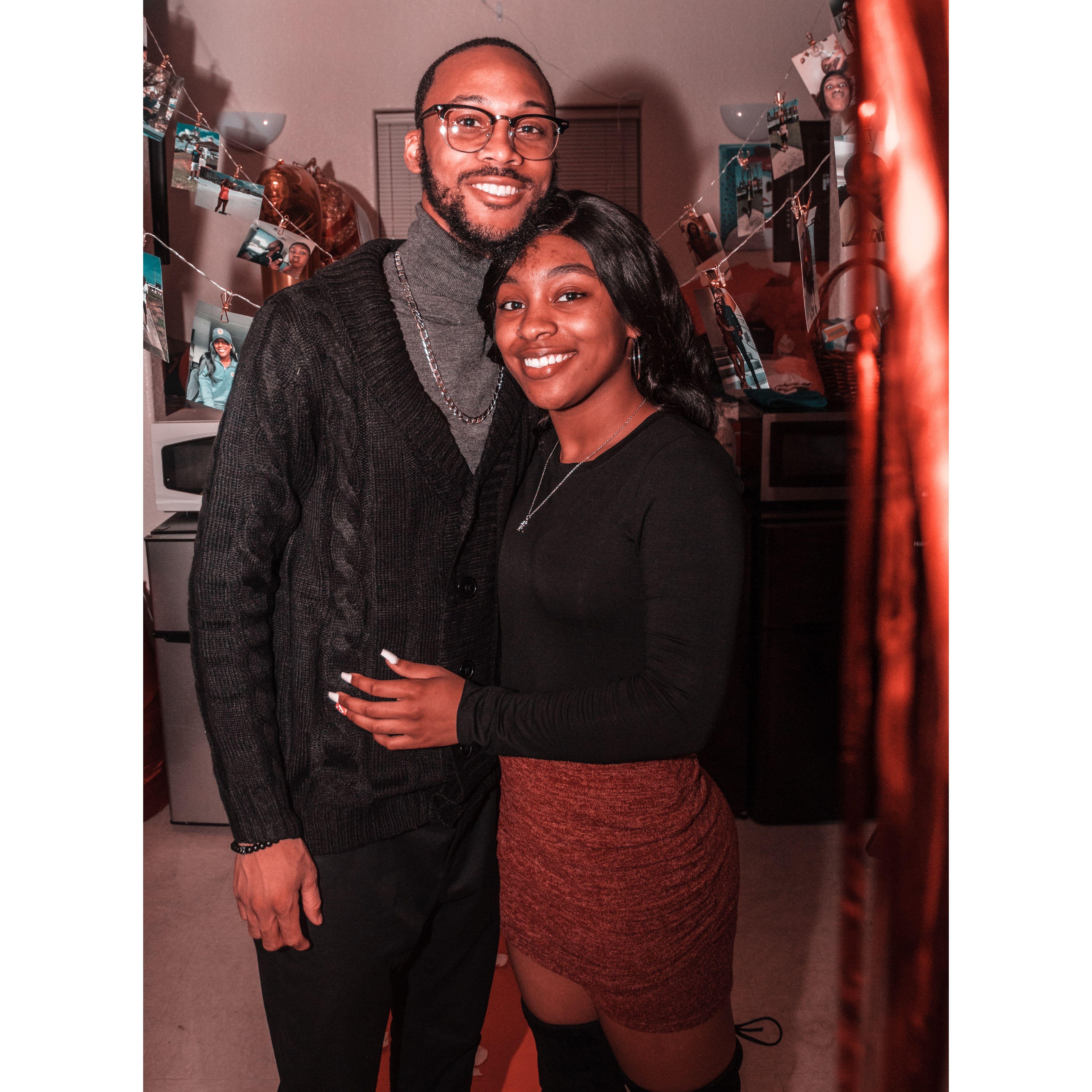 Our first Valentine's day together!