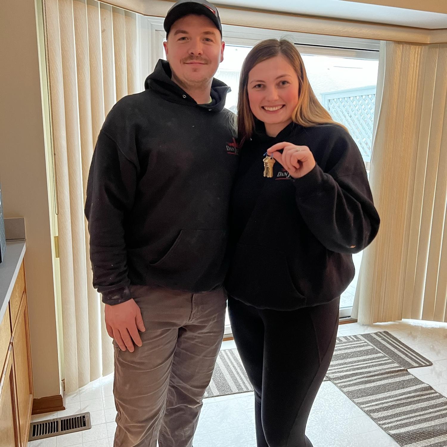 We’re home owners!