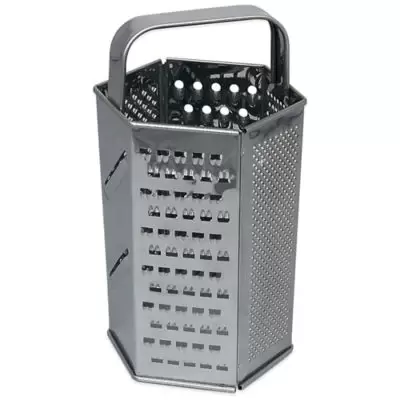 Stainless Steel 6-Sided Grater