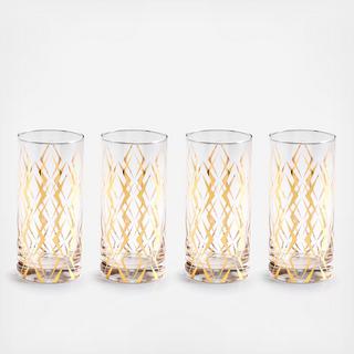 La Cite Highball Glass, Set of 4