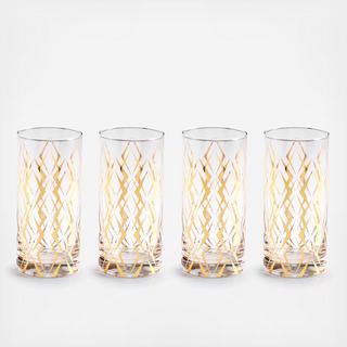 La Cite Highball Glass, Set of 4