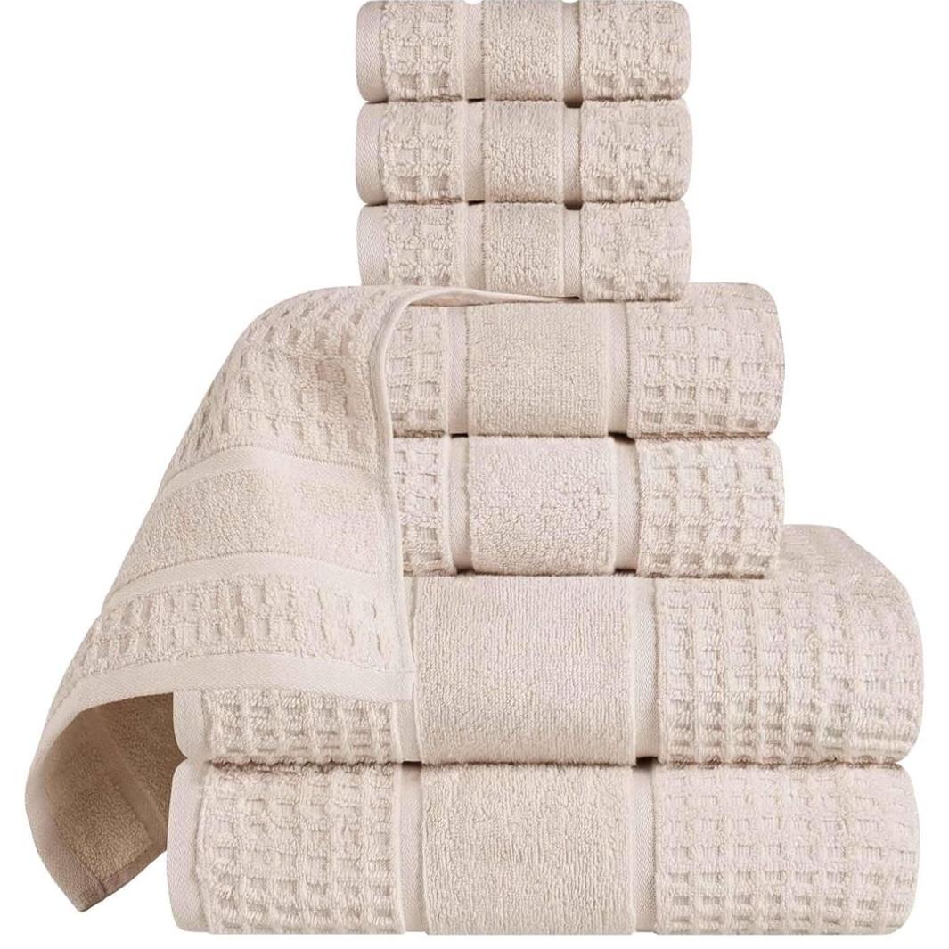 8 Piece Bathroom Towel Set by Blue Nile Mills