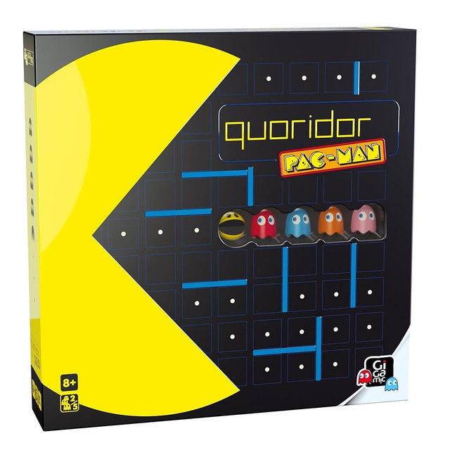 Quoridor Pac-Man | Fun Game for The Whole Family | Classic Arcade Game| Ages 8+ | 2 to 5 Players | 15 Minutes