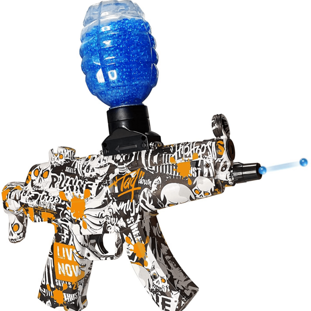 Electric Gel Ball Blaster Gun Automatic Toy - High-speed Burst Gel Water Bullet Toy For Outdoor Activities