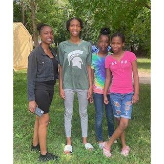 Grandchildren (Tivia's girls)