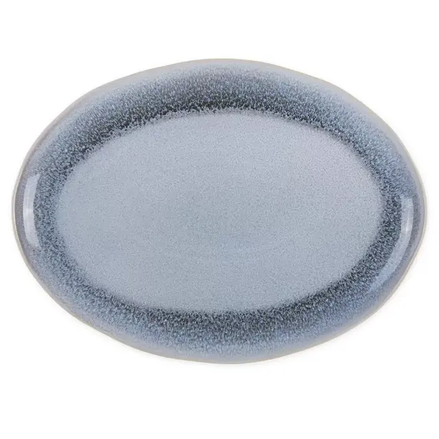 Bee & Willow™ Home Weston 15.75-Inch Oval Platter in Fog