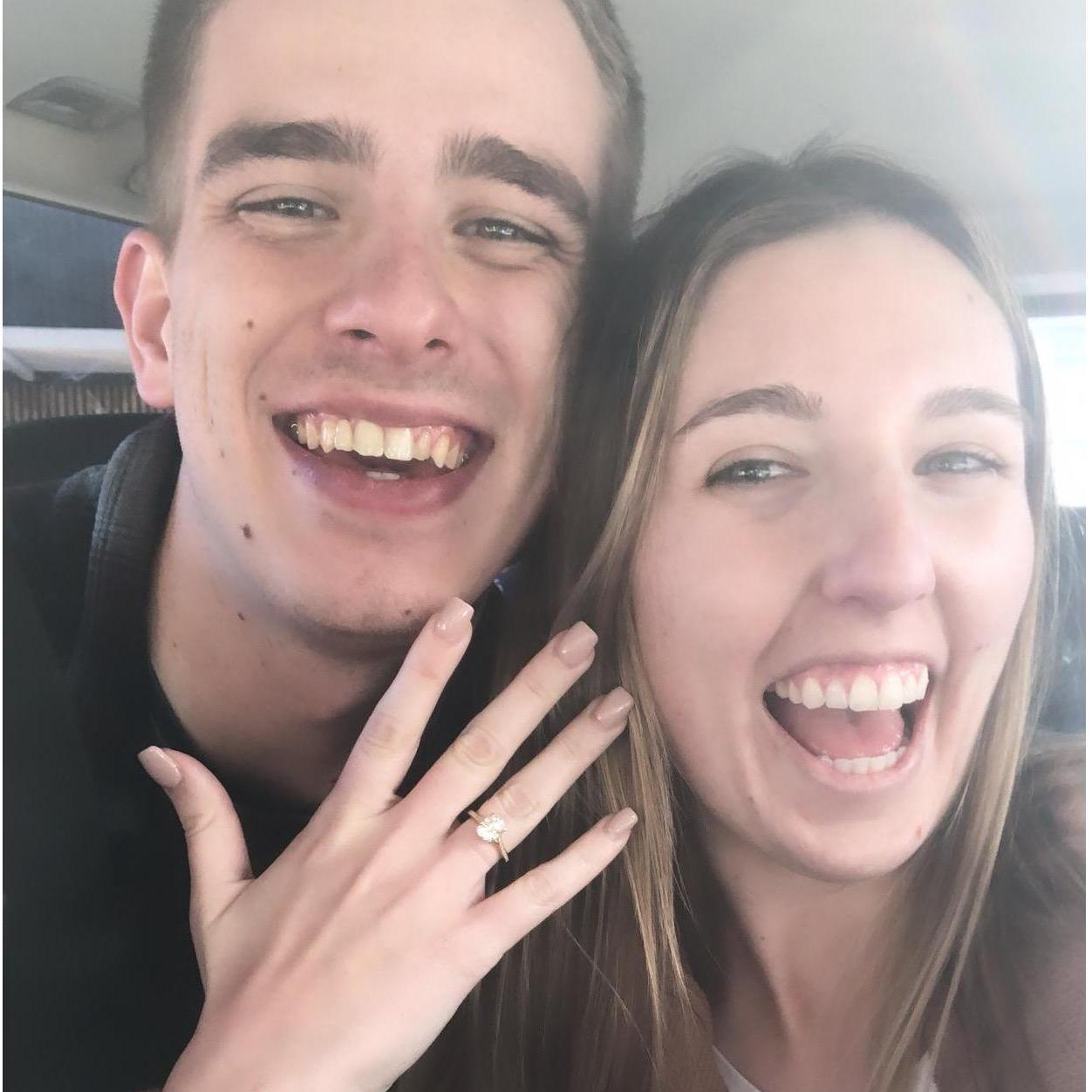 First picture engaged!