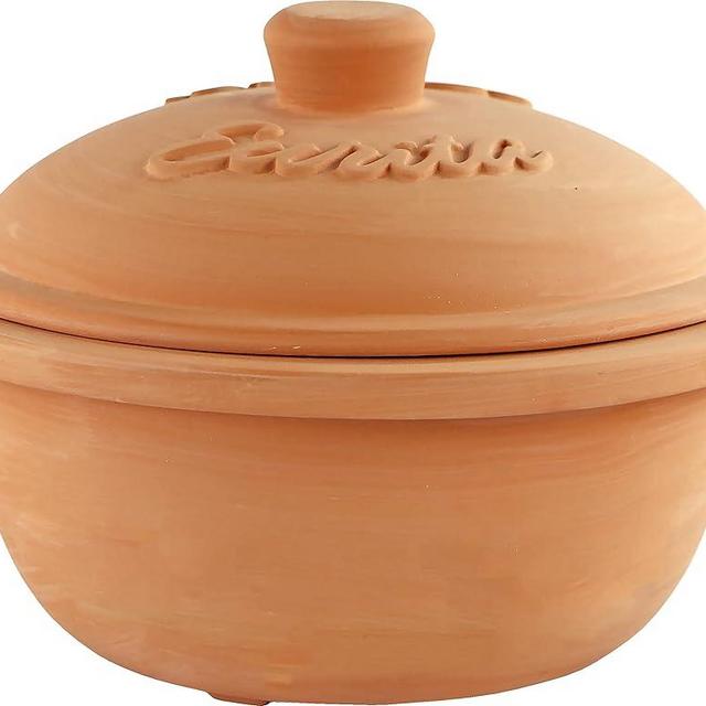 Title: Eurita Clay Roaster, Non-Stick Dutch Oven, Healthy Clay Pot Cooking, With Free Recipe Guide, 2 Quarts