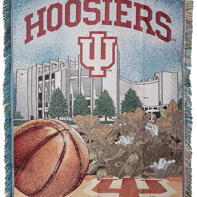 Officially Licensed NCAA "Home Field Advantage" Woven Tapestry Throw Blanket, 48" x 60", Multi Color