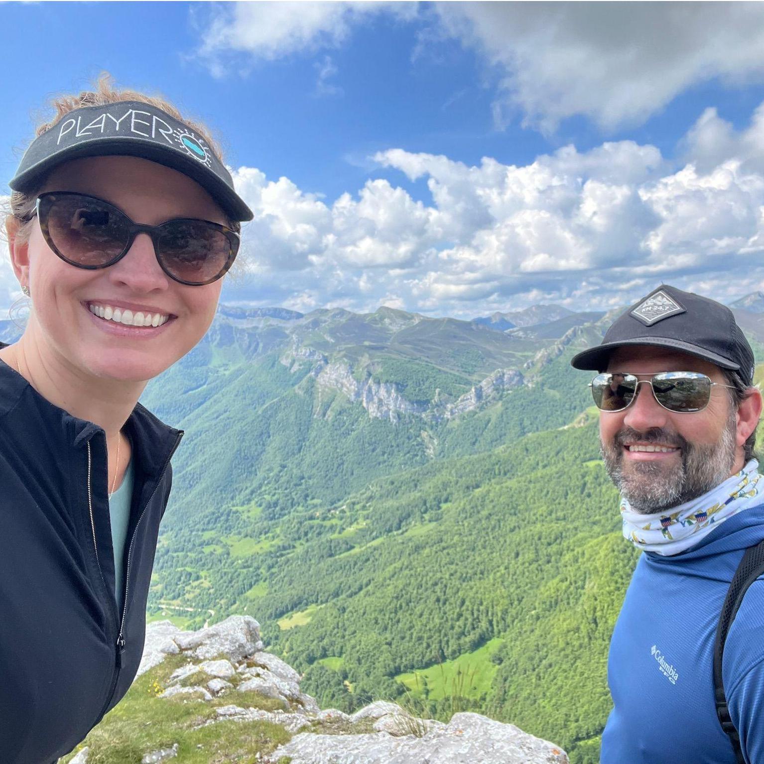 Atop the Picos de Europa after a perfectly squandered proposal opportunity - Cantabria, Spain