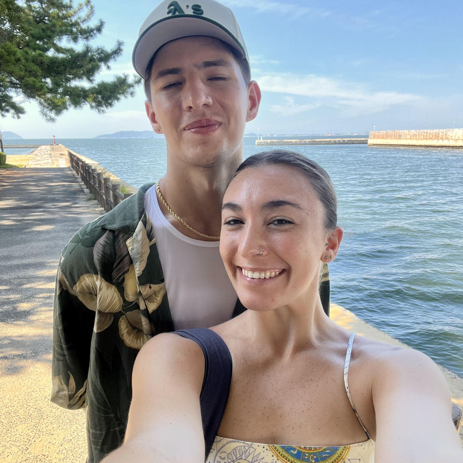 Lance's birthday in Fukoka, Japan.
