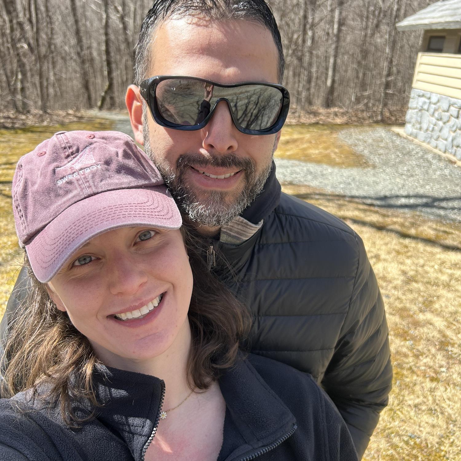 Elk Knob State Park hike to celebrate our 7-year anniversary, North Carolina (March 2025)