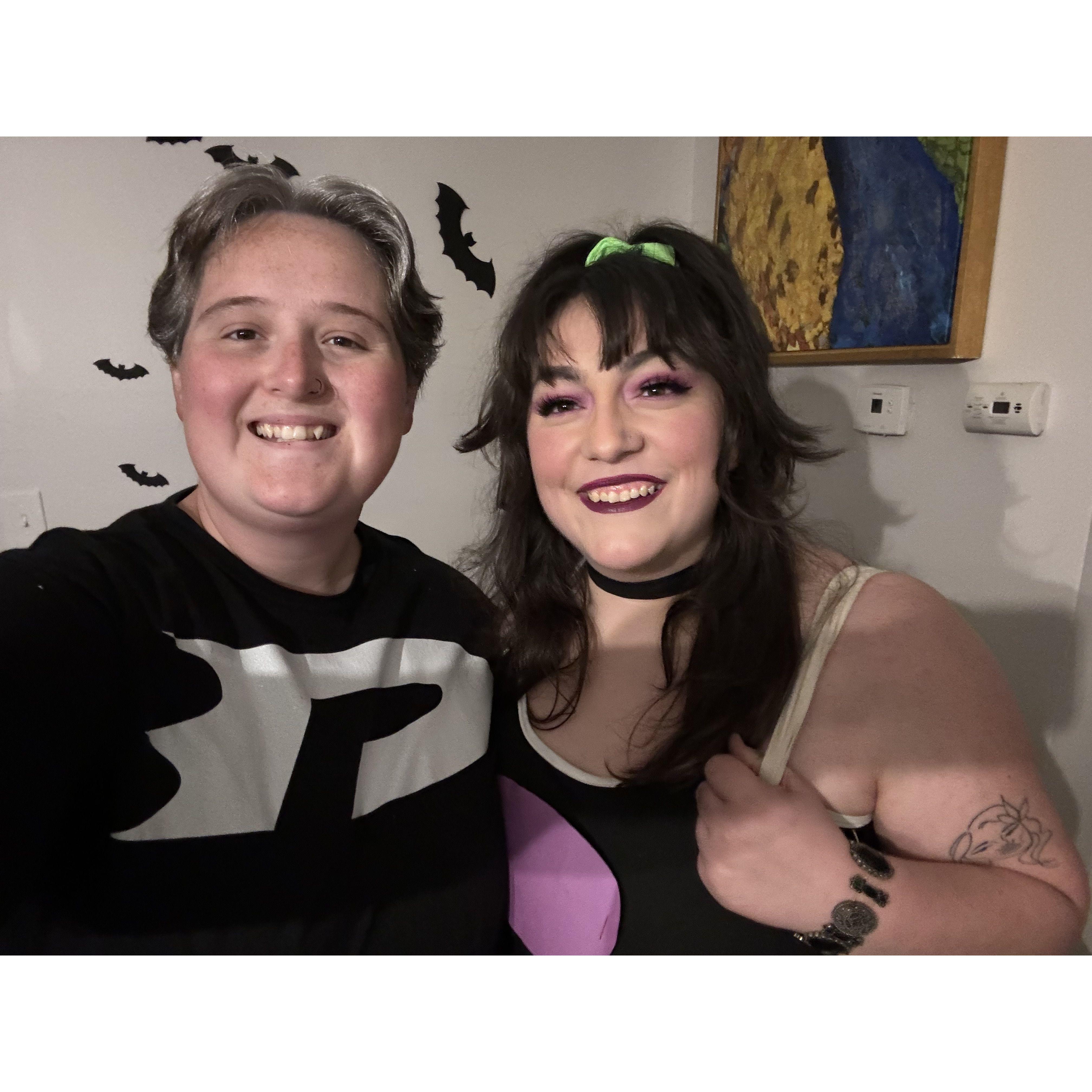 We went at Danny Phantom and Sam for Halloween in 2024. I loved our costumes!- Kelly